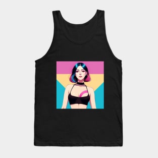 Pan Flag personification Tank Top